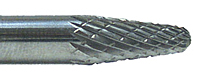 Carbide Burs (Ball Nose Cone SL-1, 2, 3, 4, 5, 6, 42)